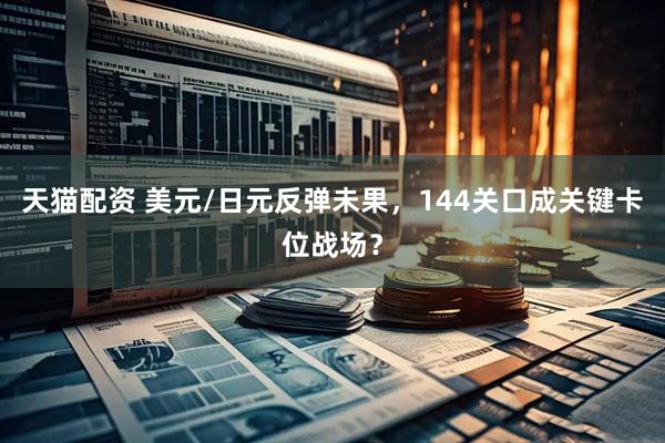 天猫配资 美元/日元反弹未果，144关口成关键卡位战场？